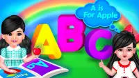 Aadhya's Kids World: ABC Tracing & Phonics Game Screen Shot 0