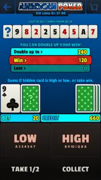 American Poker 90's Casino Screen Shot 3