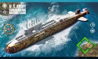 Us Army Submarine Driving Games 2018 Screen Shot 2