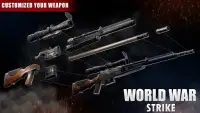 World War Strike: WW2 FPS: Free Gun shooting 2021 Screen Shot 3