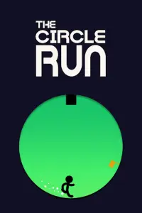 The Circle Run: Stickman Jump & Running in Circles Screen Shot 0