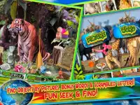 Hidden Objects Animal World - Puzzle Object Games Screen Shot 4