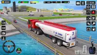 Oil Tanker Truck: Truck Games Screen Shot 0