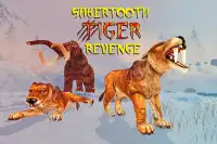 Sabertooth Tiger Revenge: Animal Fighting Games Screen Shot 13