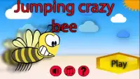 Jumping crazy bee Screen Shot 0
