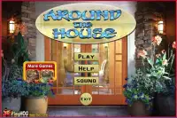 Challenge #24 Around the House Hidden Object Games Screen Shot 3