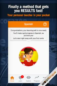 Learn Spanish Fast: Spanish Course Screen Shot 0