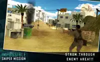 Impossible sniper de mission Screen Shot 7