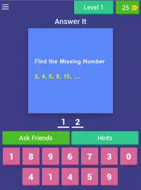 Find The Missing Number IQ Test Screen Shot 7