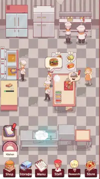 Idle Cafe Sim Screen Shot 3