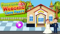 Fingir fiesta de pastel de bodas: historias de p Screen Shot 4