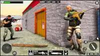 Police Fire Games: pistolet guerre tribale 2021 Screen Shot 2