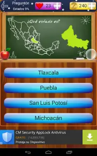 Pregunton de Geografia, Mexico Screen Shot 3
