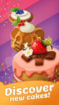 Merge Bakery -  Idle Dessert Tycoon Clicker Game Screen Shot 2