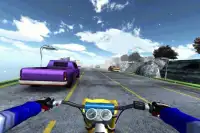 First Person Motorcycle Rider Screen Shot 4
