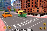 Offroad Tuk Tuk Rickshaw Taxi Sim 2019 Screen Shot 9