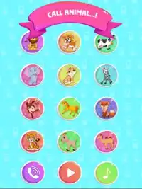 Baby Phone Animal Kids Game Screen Shot 2