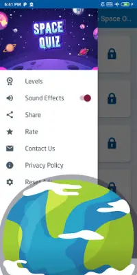space quiz games Screen Shot 4