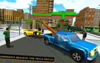 Tow Truck Car transporter Sim Screen Shot 7