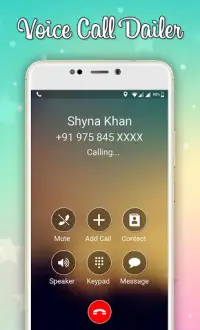 Voice Call Dialer – True Caller ID Screen Shot 4