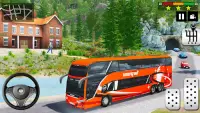Real City Bus Parking Games 3D Screen Shot 0