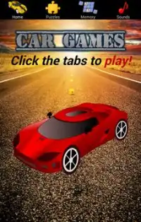 Car Games for Kids Free Screen Shot 0