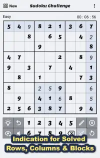 Sudoku Challenge - Sudoku Free . Sudoku Puzzle Screen Shot 1