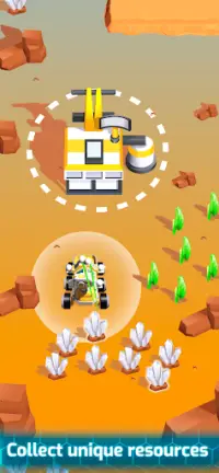 Space Rover: Idle planet mining tycoon simulator Screen Shot 2