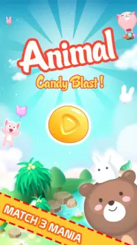 Animal Candy Blast Mania Screen Shot 1