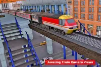 Super Bullet Train: Train Stunt Driving 2020 Screen Shot 4