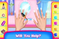 Mommy salon nail juegos Screen Shot 4