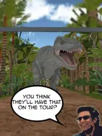 T-Rex Jurassic Escape Park Screen Shot 6