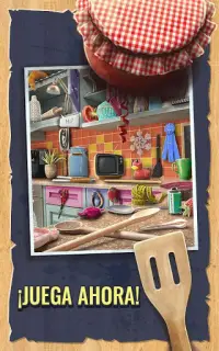 Juegos de objetos ocultos - Limpiar la cocina Screen Shot 3