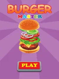 Burger Master Cooking Game Screen Shot 0