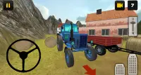 классический Трактор 3D: Ячмень Транспорт Screen Shot 2
