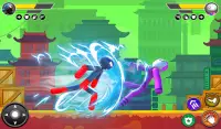 Stick Fight Warriors - Superhero Fighting Games Screen Shot 1