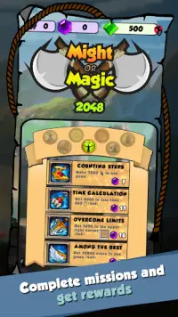 Might lub Magic 2048: Potyczki Legendy Screen Shot 2