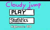 Cloudy jump Screen Shot 0