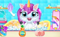 Baby Unicorn - Anime Pet Games Screen Shot 6