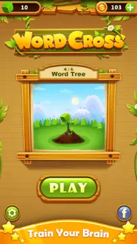 Word Cross Puzzle: Word Games Screen Shot 1