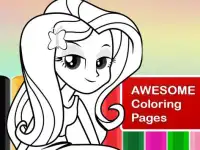 Coloring for Equestria Girls Screen Shot 1