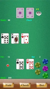Texas Hold'em Poker Screen Shot 2