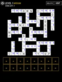 Codeword - A Free Crossword Screen Shot 4