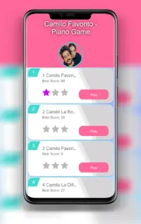 Camilo Favorito - Piano Game 🎹 Screen Shot 2