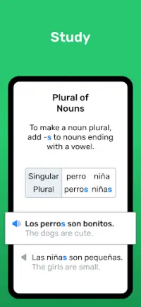 Wlingua: Aprende español Screen Shot 2
