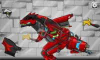 T-rex the highway - Combine! Dino Robot Screen Shot 5