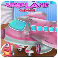 Dirty Airplane Cleanup & Fixing Games