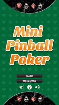 Mini Pinball Poker Free Screen Shot 0