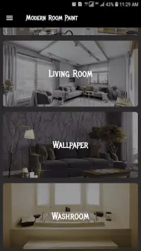 Modern Room Paint Ideas Screen Shot 7