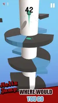 Helix jump! super Screen Shot 0